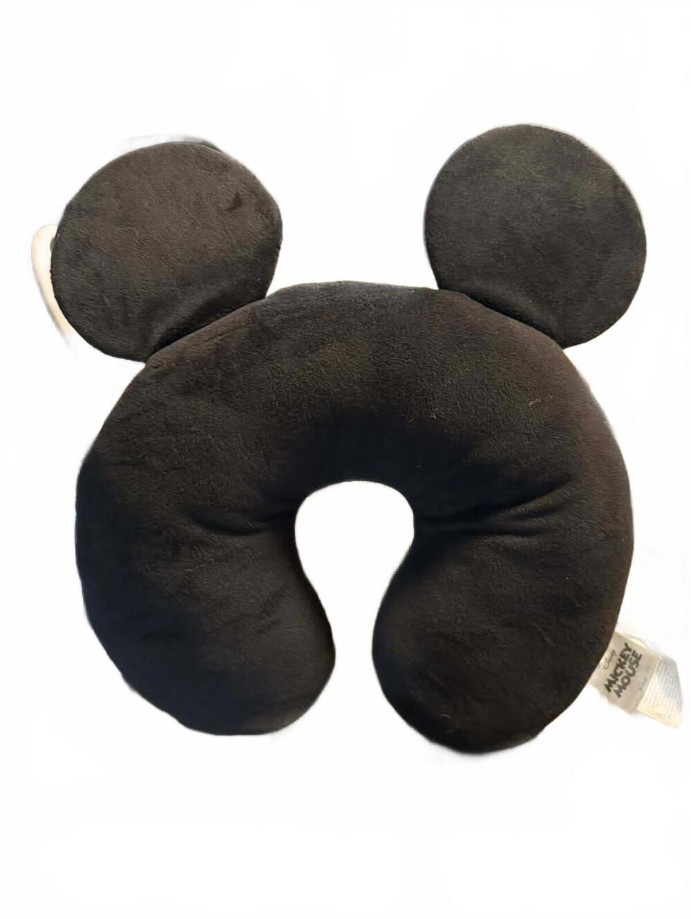 Disney Mickey Mouse Black Travel Neck Pillow